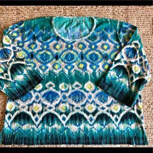 Beautiful shirt by Jane Ashley size 2X